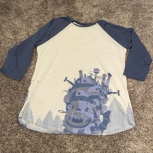 Her Universe studio ghibli tshirt 2x howls